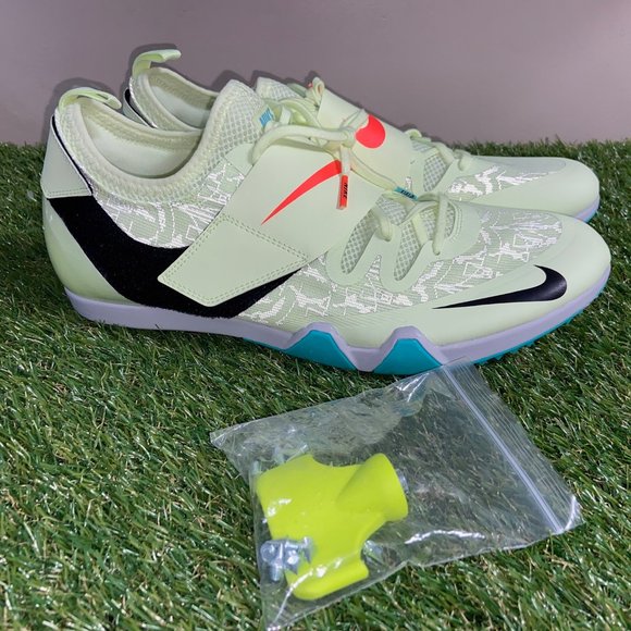 Nike Pole Vault Elite Track Field Spikes AA1204-700 Neon Yellow Green Mens 13 main image 8